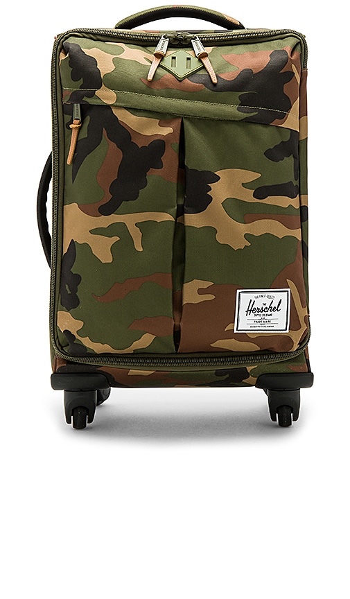 herschel camo carry on