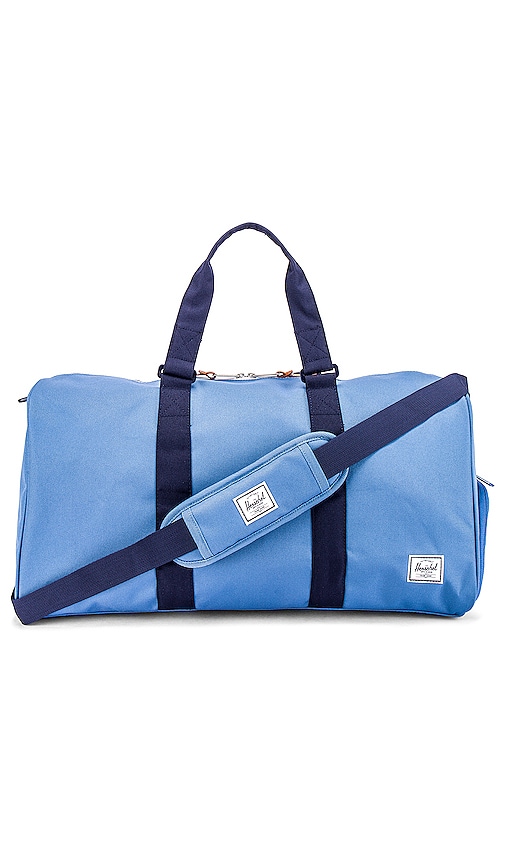 herschel duffle bag blue