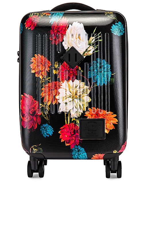 herschel floral luggage