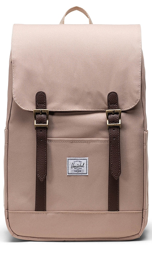 Herschel Supply Co Retreat 双肩背包 – 浅灰褐色 In Taupe