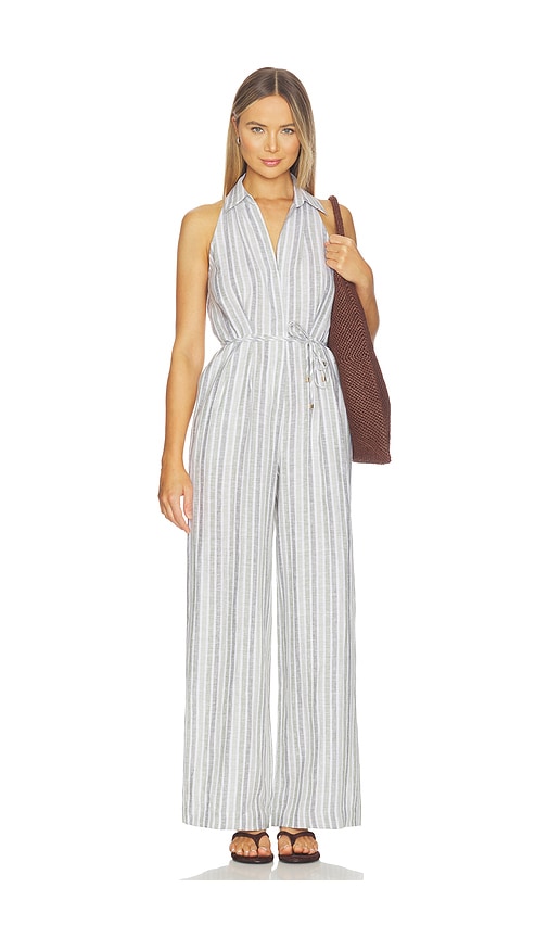 HEVRON Vivi Jumpsuit Yarn Dyed