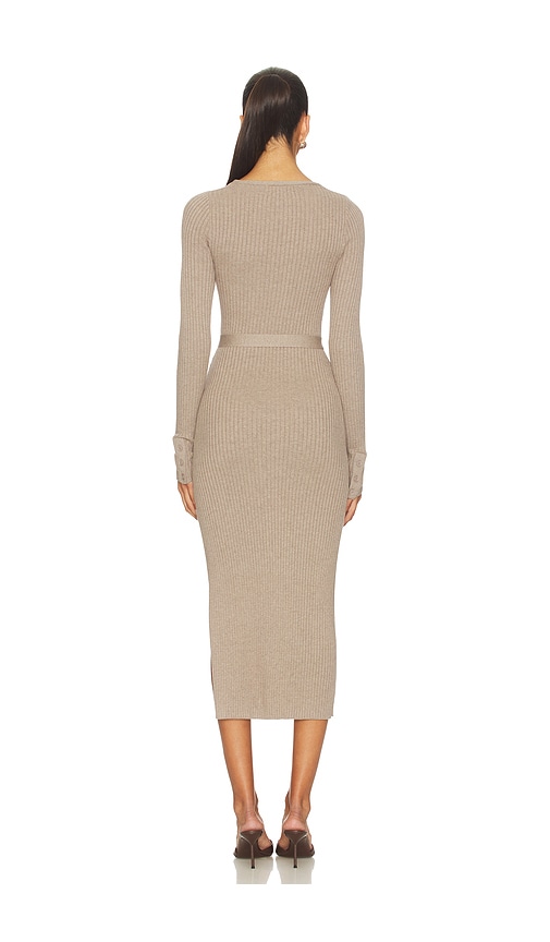  Hevron Sweaterkleid Asher In Taupe. Größe S. Also In Xs, M, L. 
