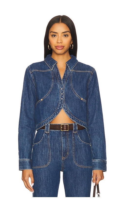 Lucia Jacket in Blue. - size L (also in M, S, XL, XS) - HEVRON - Modalova