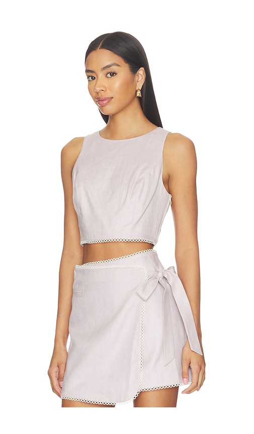 Hevron Terrel Top In Neutral