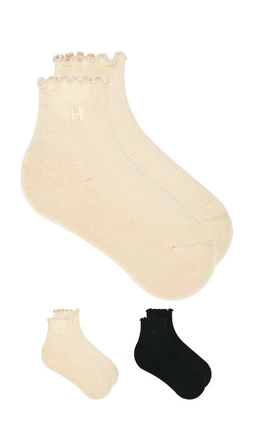 Halfdays 2 Pack Ruffle Sock