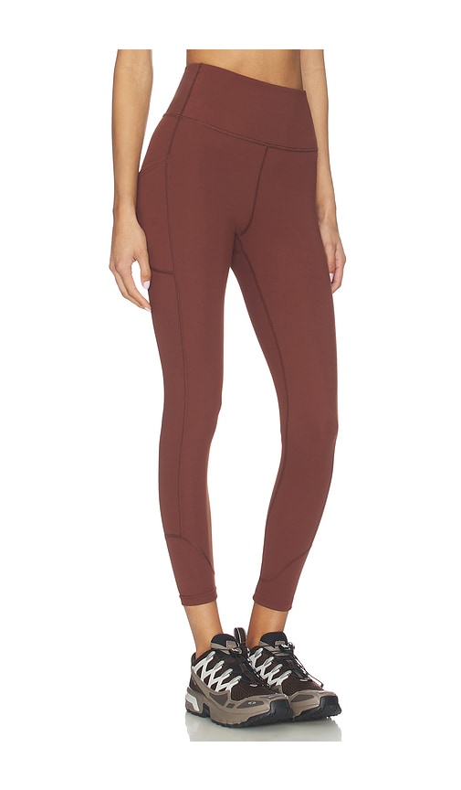 Halfdays Kara 7/8 Legging In Brown
