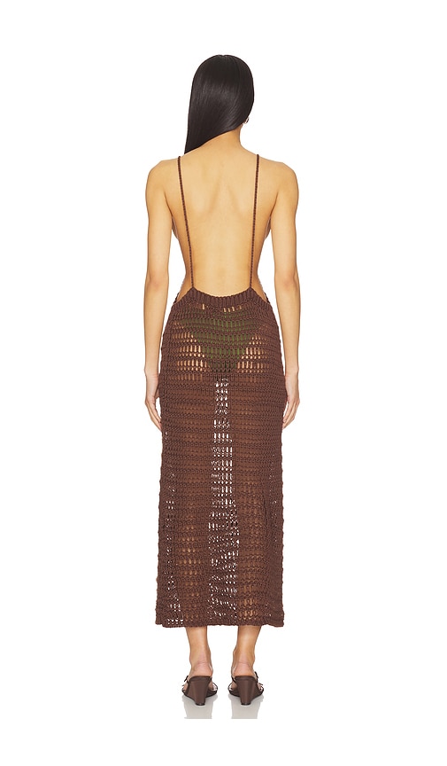  Haight. Midi-kleid Pipa In Brown. Größe S. Also In M, L, Xs, Xl. 