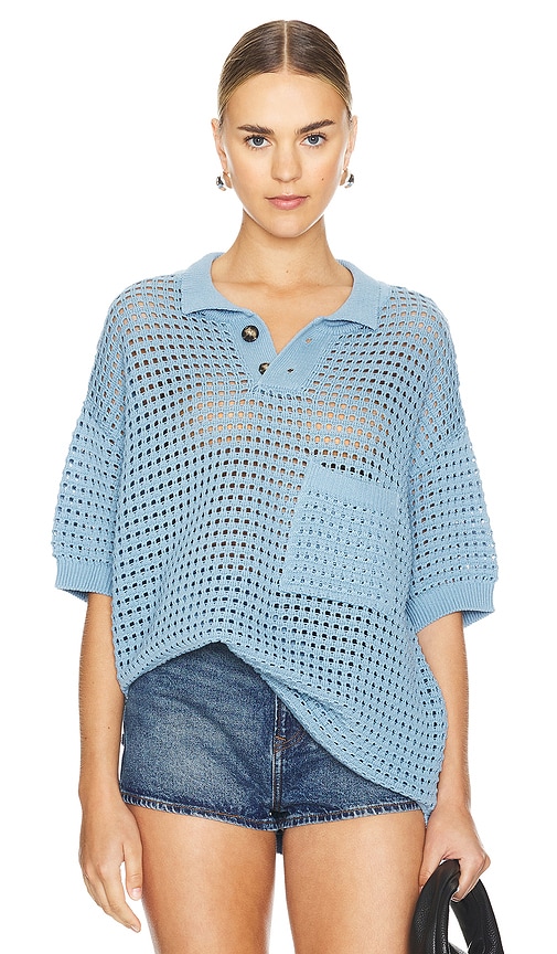 Shop Haight Joana Shirt In Blue