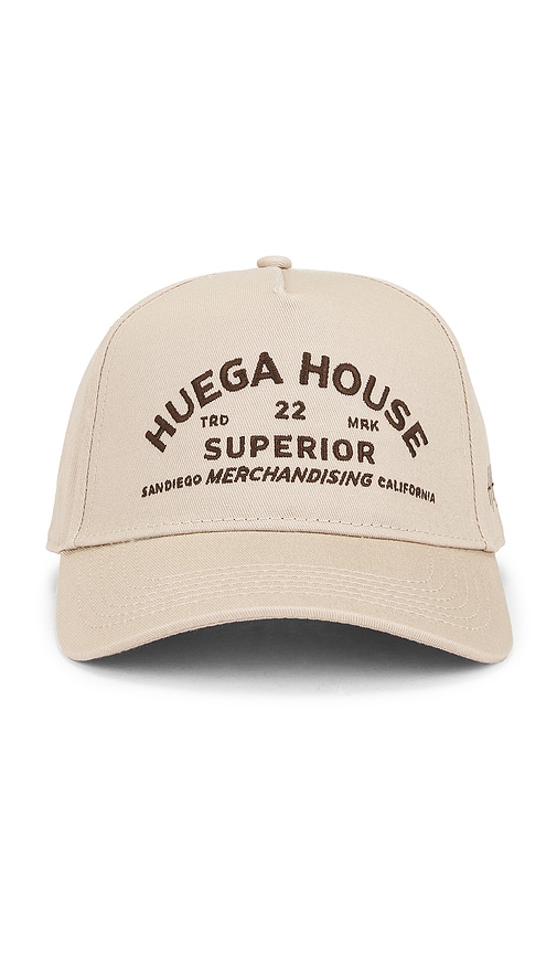 Huega House Trademark Hat in Khaki (all)
