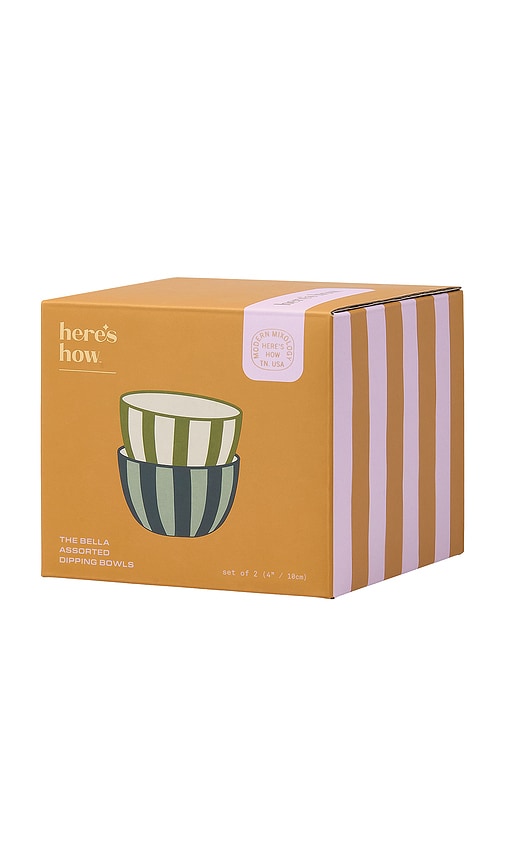  Here's How Das Bella Dipschalen-set (2er-pack) The Bella Dipping Bowls Set Of 2 In Green. 
