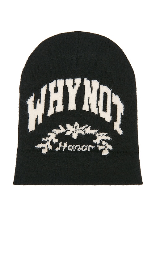 Honor The Gift Why Not Beanie In Black