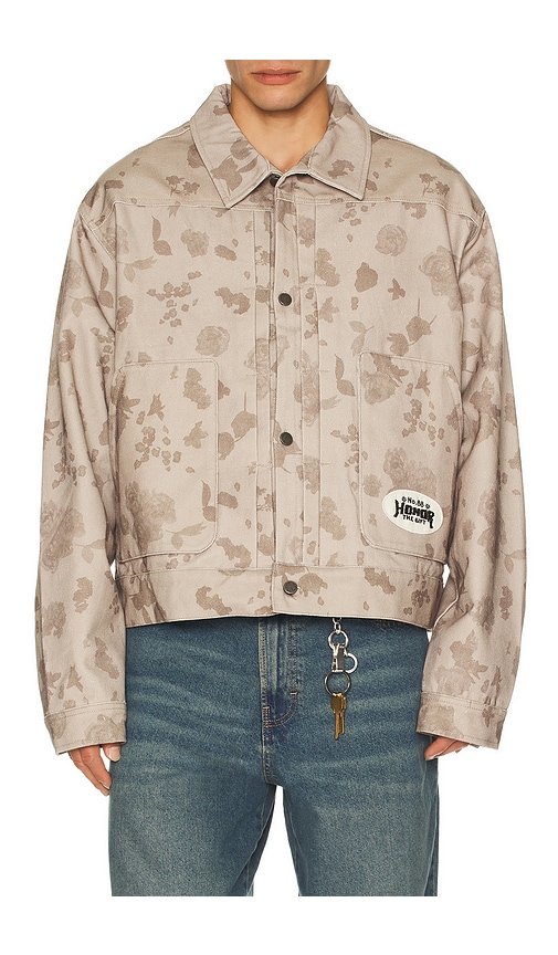 Honor The Gift Tonal Floral Jacket