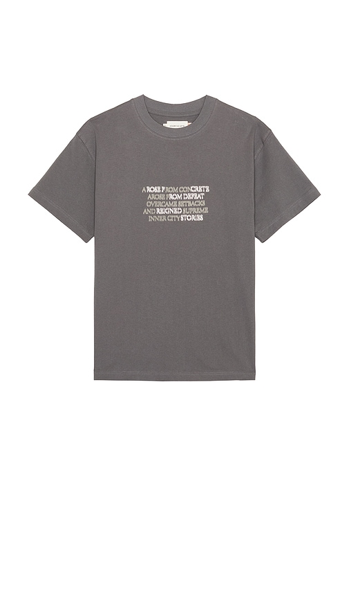 Shop Honor The Gift Rose Htg T-shirt In Grey