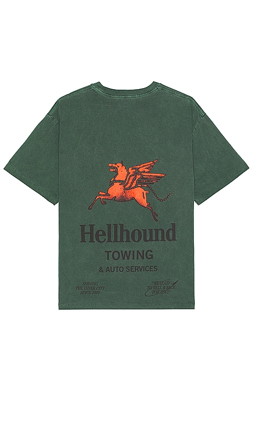 Honor The Gift Hellhound 2.0 Short Sleeve Tee in Green