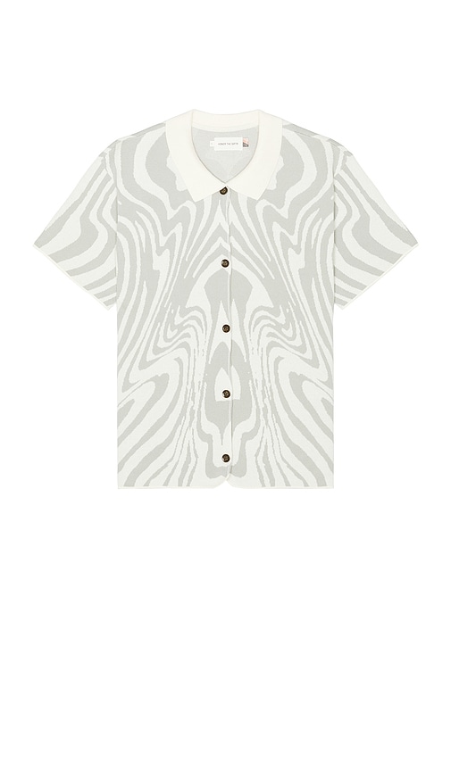 Honor The Gift A-Spring Dazed Button Up Shirt in Bone