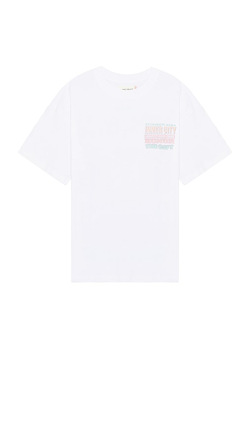 Shop Honor The Gift Burgers Short Sleeve Tee In 白色