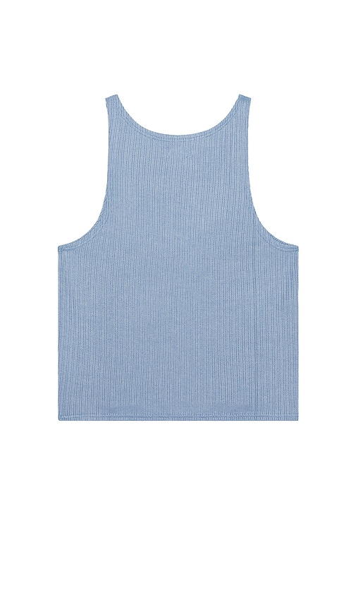 Shop Honor The Gift Knit Tank Top In 蓝色