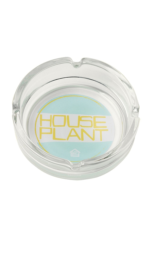 Houseplant Glass Ashtray in Baby Blue