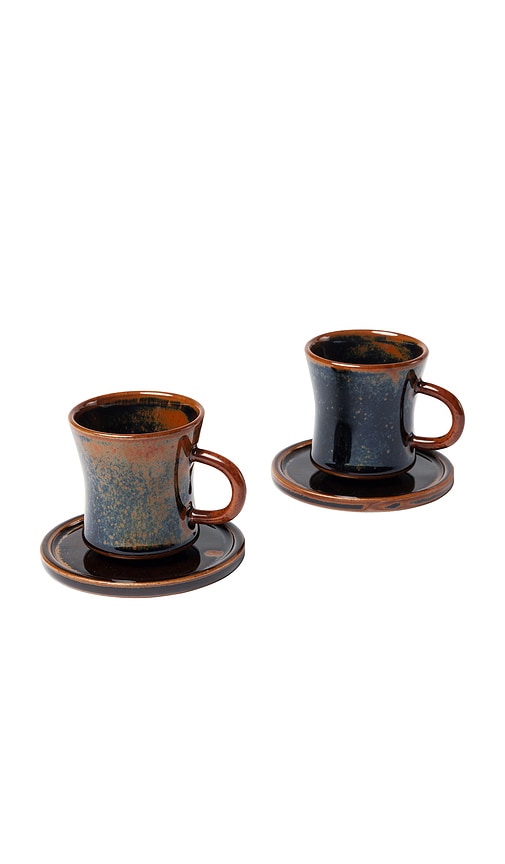 Houseplant Espresso Set By Seth in Brown
