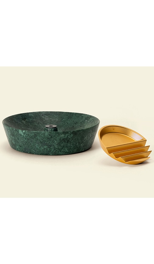 Shop Houseplant Ridge Ashtray In 绿色