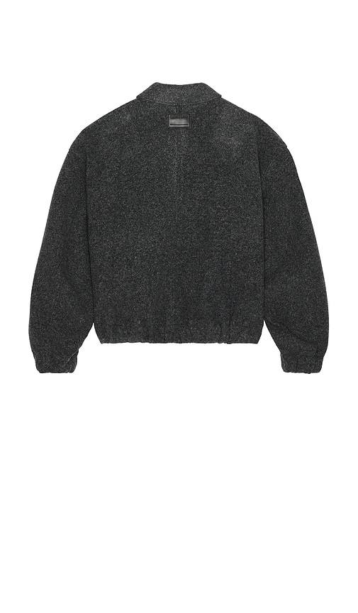 Helmut Lang Shell Relaxed Fit Bomber Jacket In Gray