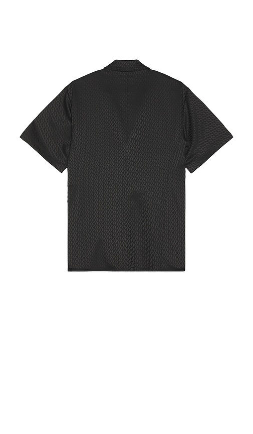 Helmut Lang Modest Jacquard Shirt In Black
