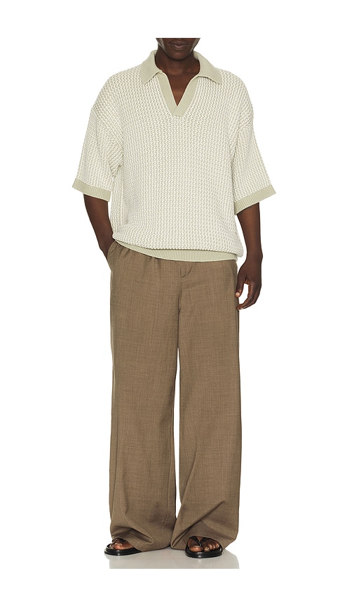  Helmut Lang Polohemd In Olive. Größe M. Also In L, Xl/1x. 