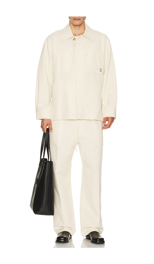  Helmut Lang Overshirt Sailor In Cream. Größe S. Also In M, L, Xl/1x. 