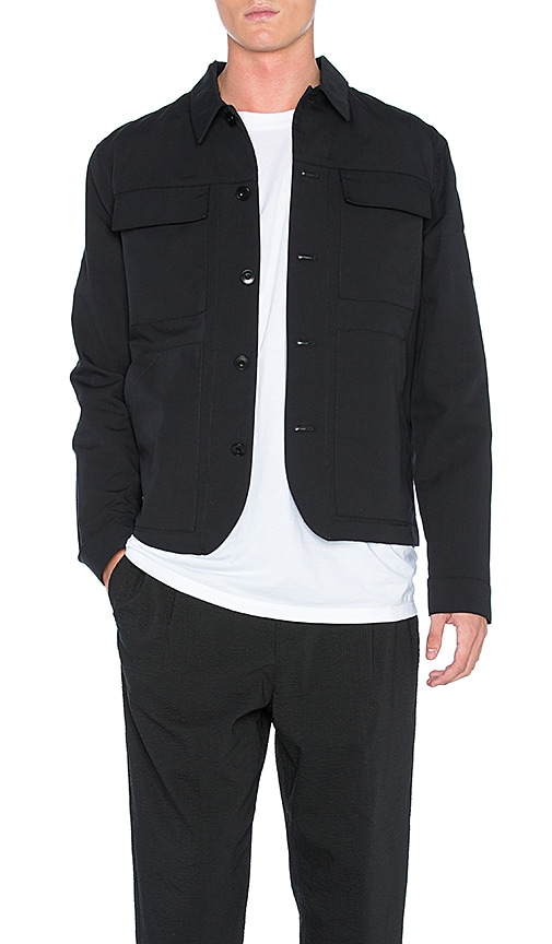Helmut Lang Patch Pocket Jacket in Black | REVOLVE