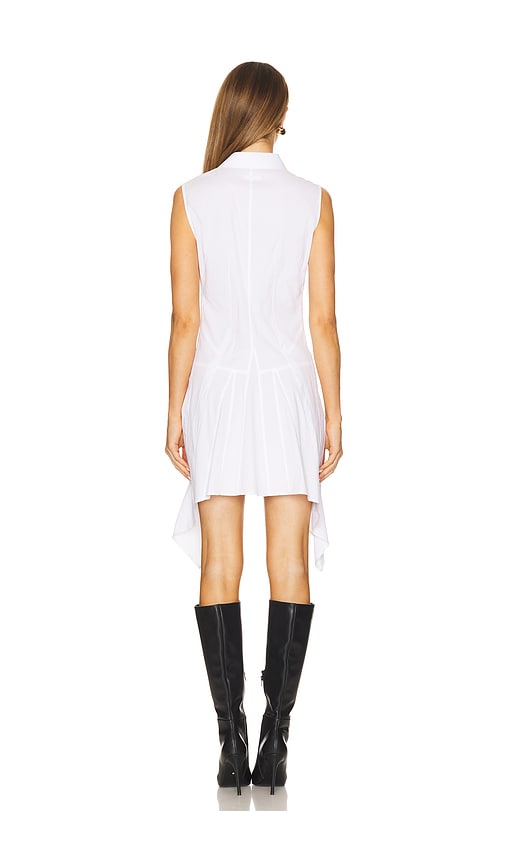  Helmut Lang Bustierkleid In White. Größe 0. Also In 2. 