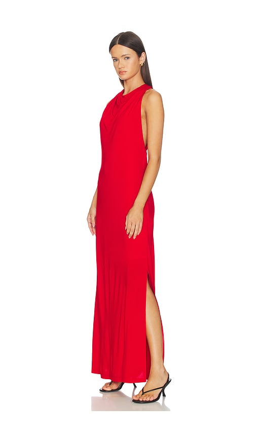  Helmut Lang Kleid Knot Dress In Red. Größe Xs. Also In S, M, L. 