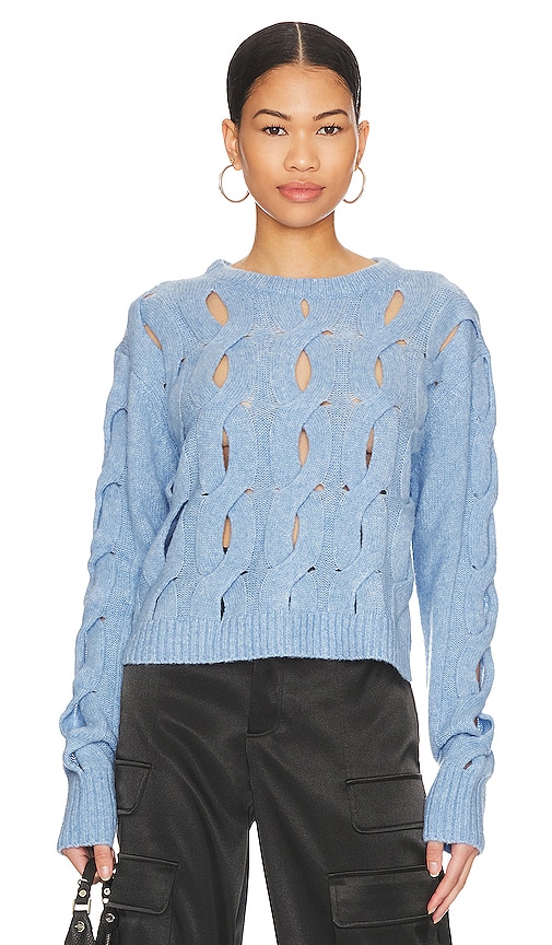 Helmut lang blue on sale sweater