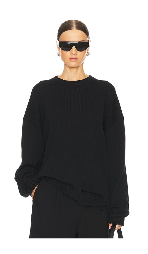 Helmut Lang Crew in Black