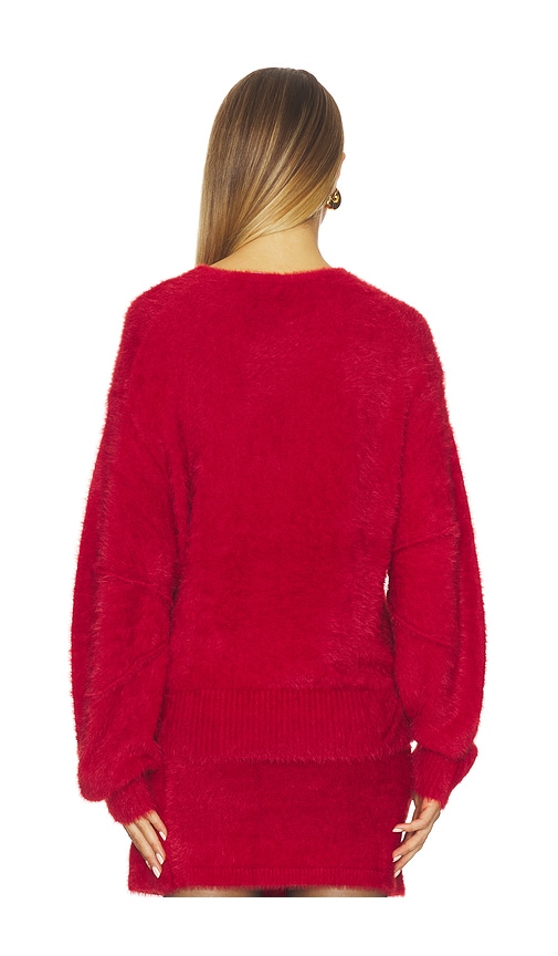  Helmut Lang Rundhals Apex In Red. Größe S. Also In Xs. 