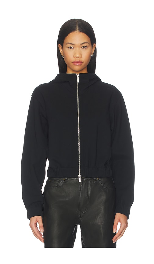Helmut Lang Hooded Shell Jacket In Black