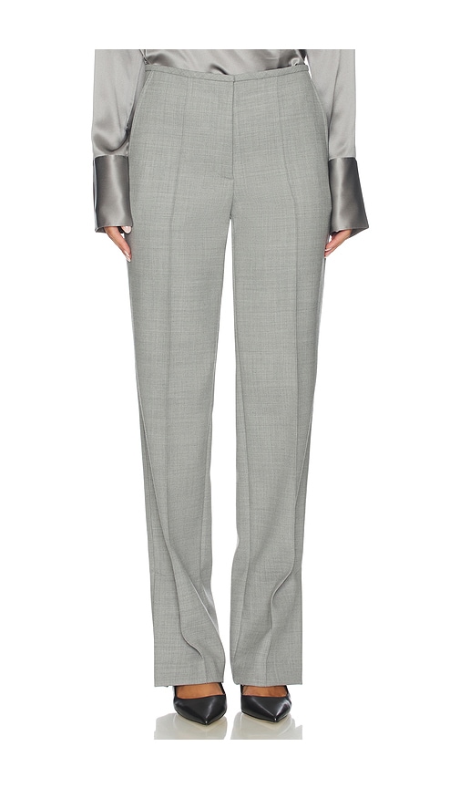 Helmut Lang Low Rise Trouser In Gray