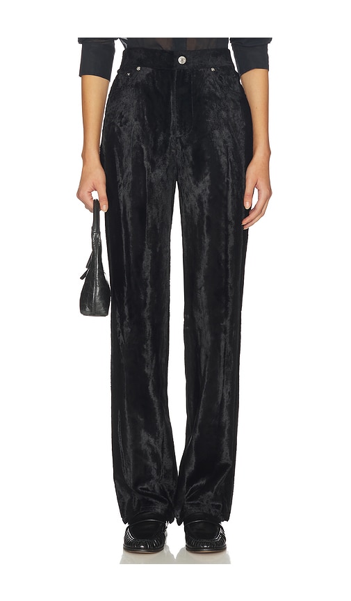 Helmut Lang Pony High Rise Straight