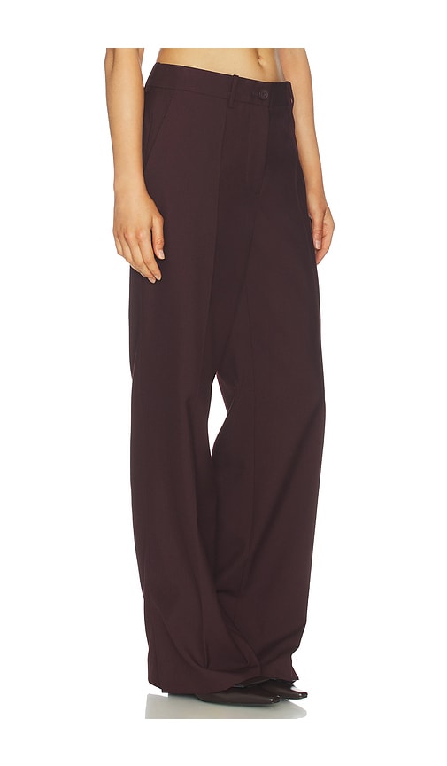 Helmut Lang Vented Trouser In Brown