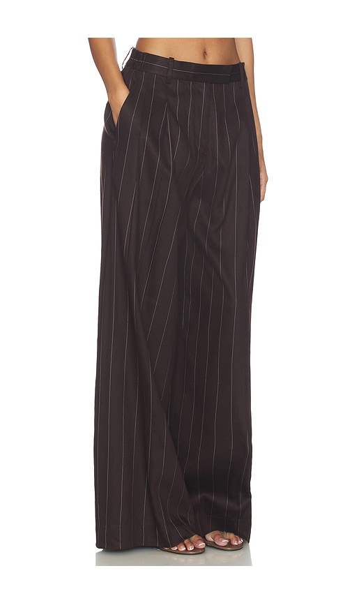  Helmut Lang Pantalones Plisados Wide Double Pleated Trousers En Color Chocolate Talla 2  (también En 4, 6). 