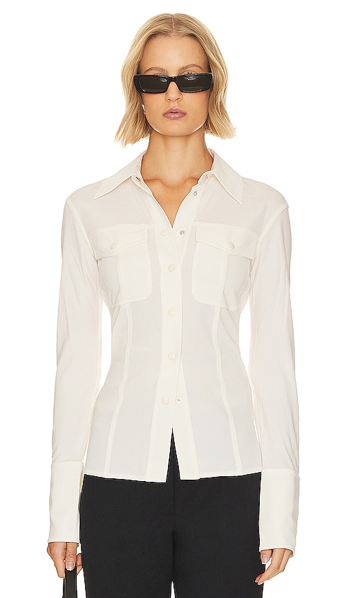 Helmut Lang Shirt In Ivory