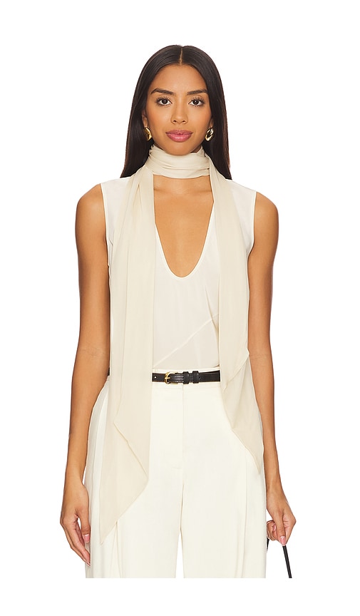 Helmut Lang Scarf Top in Oat | REVOLVE