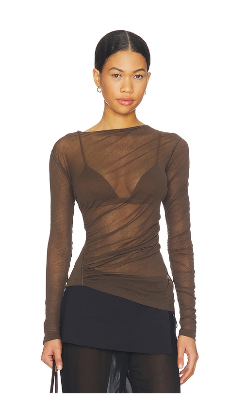 Helmut Lang Seamed Wind Top