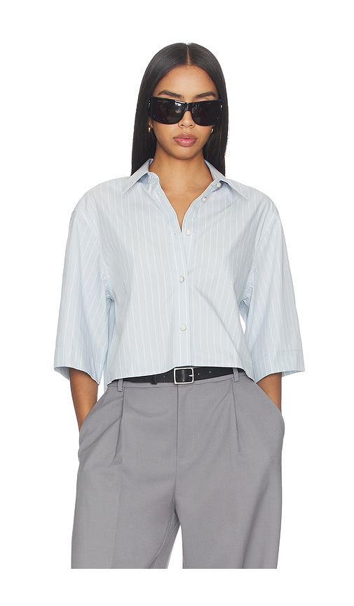 Helmut Lang Crop Trench Shirt