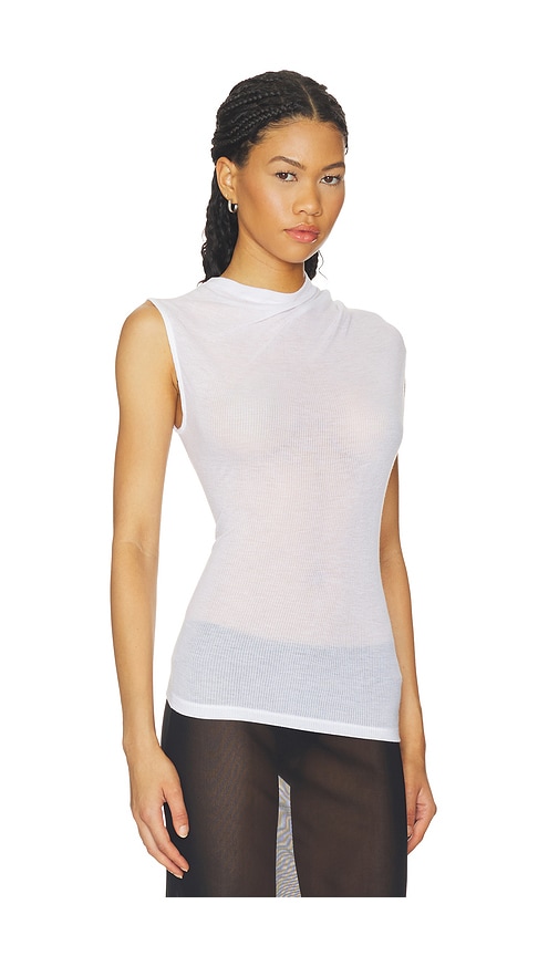 Helmut Lang Sheer Twist Tank | Thumbnail 2