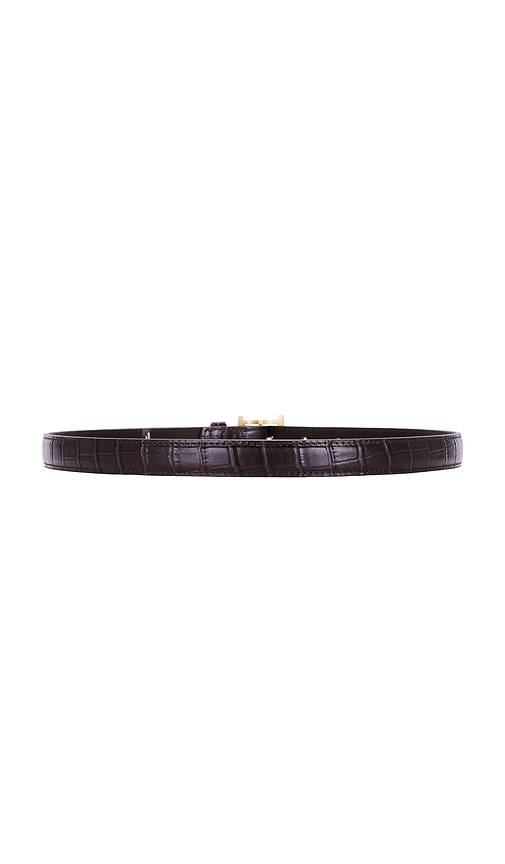 Helsa Logo Mini Waist Belt In Black