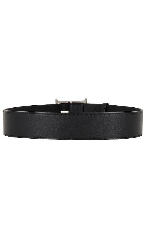 Shop Helsa Logo Belt In Black