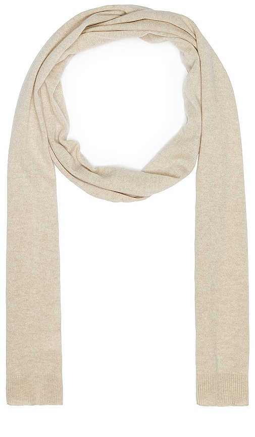 Helsa Danya Cashmere Scarf in Heather Oat