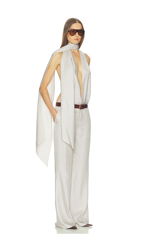 Scarf Halter Jumpsuit Scarf Halter Jumpsuit