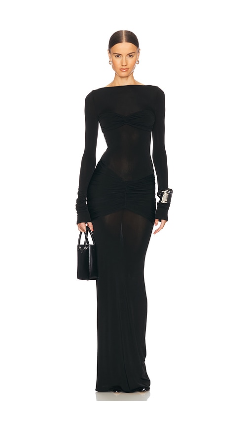 black dressing shirt goTIELESS Ultimate Dress Shirt (Black)