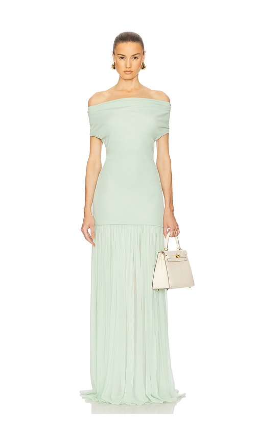 helsa green dress The Gallery Dress In Green